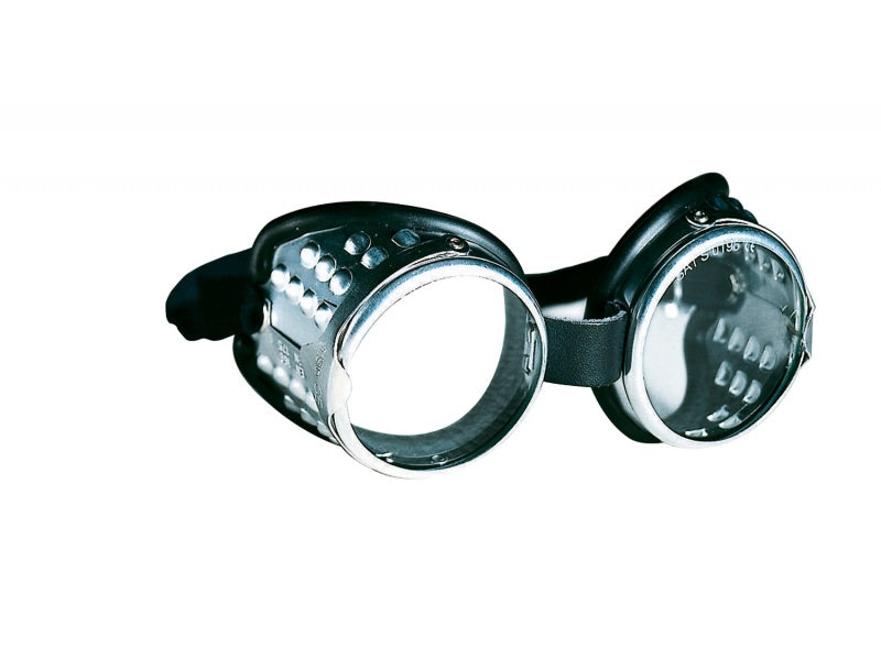 Occhiale di protezione Adler-C con struttura in alluminio e lenti trasparenti Trafimet