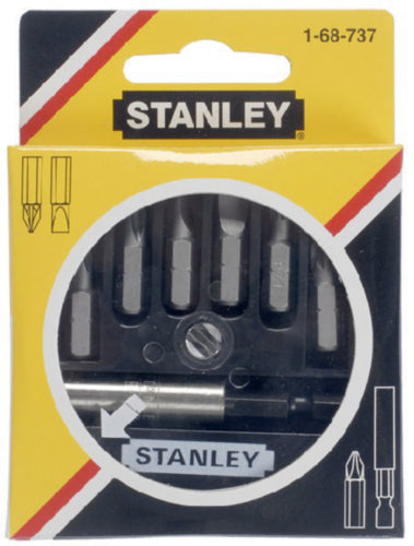 Set 7 inserti per avvitatore con supporto magnetico Stanley 1-68-737