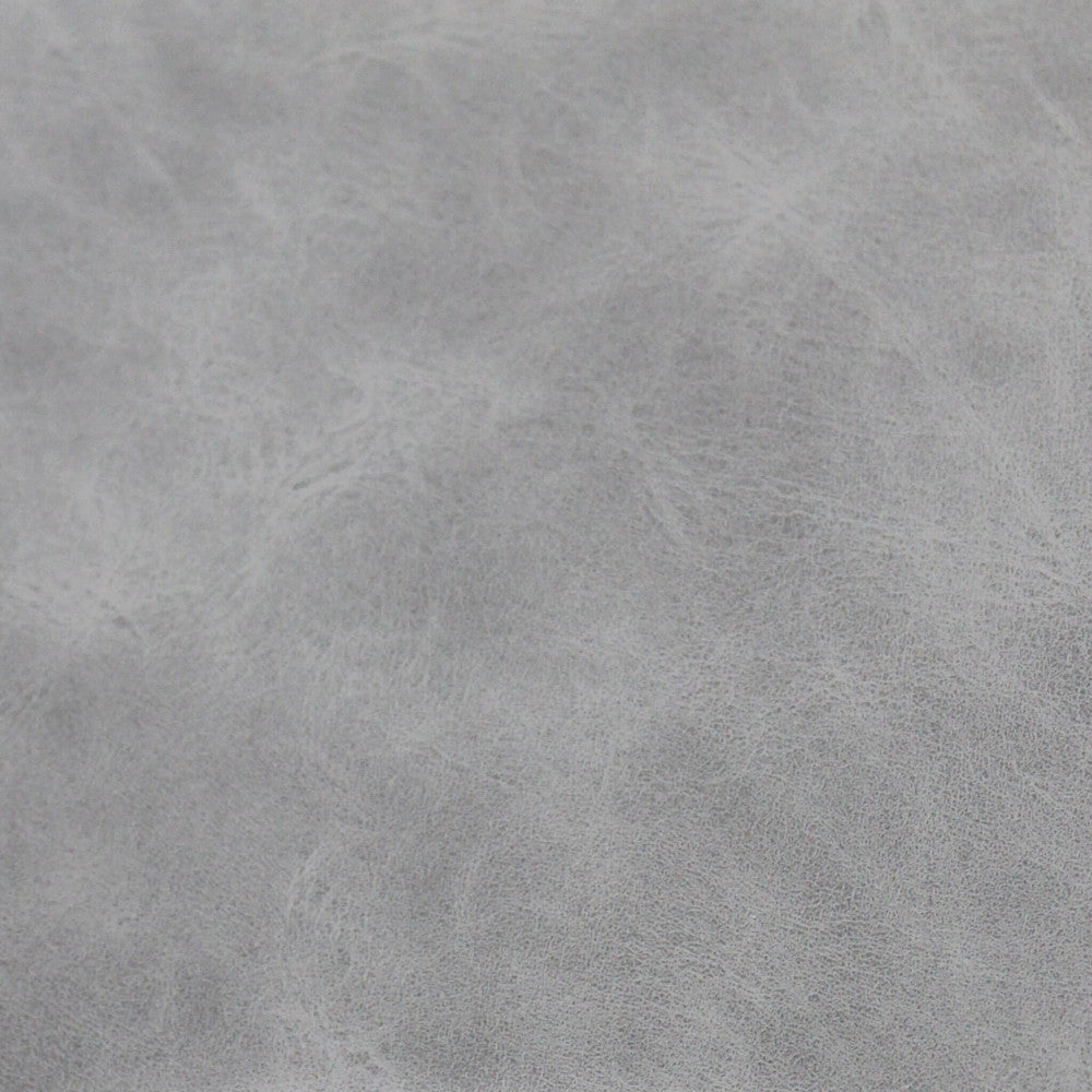 Sedia da interno sala da pranzo con struttura in metallo e seduta larga rivestita in ecopelle Ginter