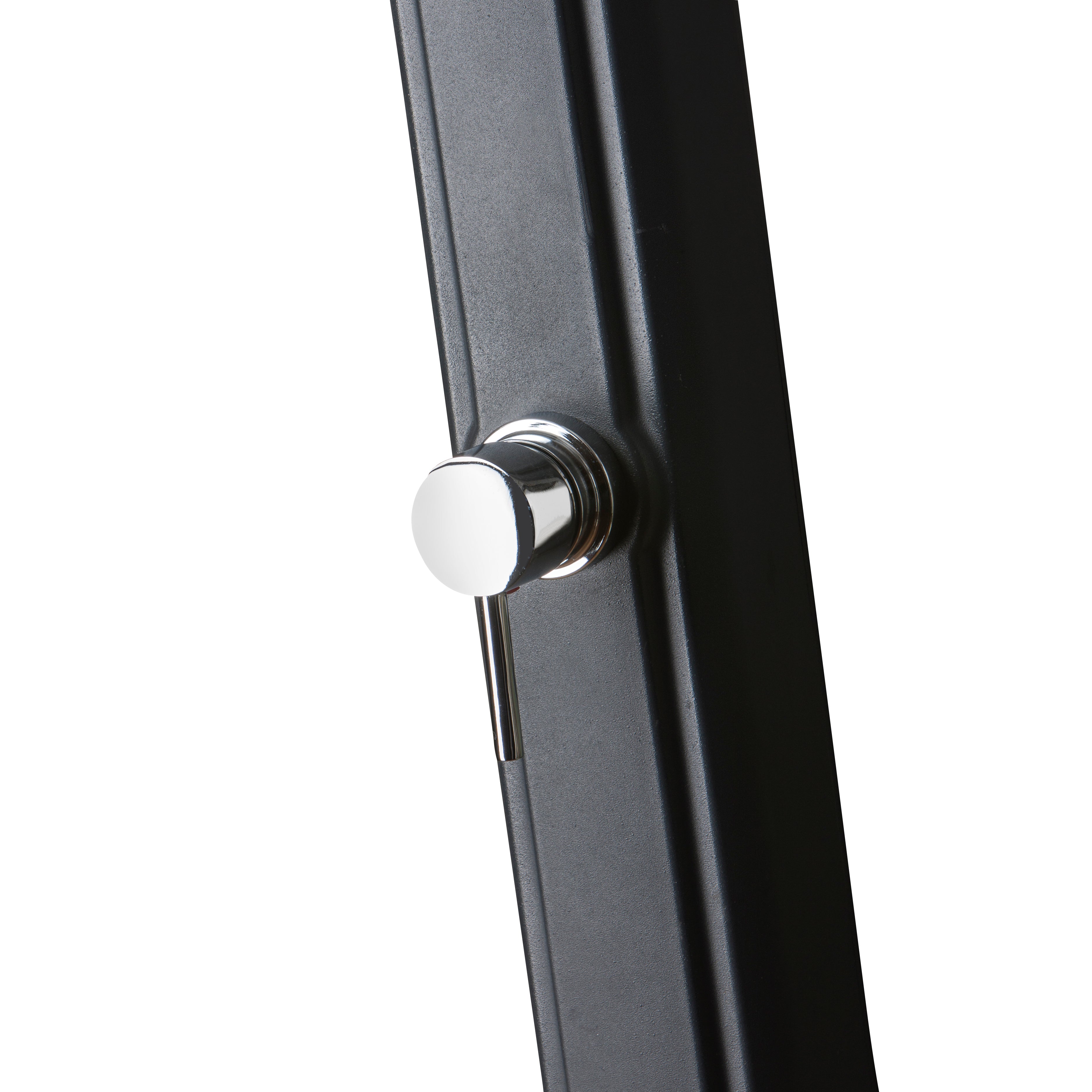 Doccia solare in resina da giardino e piscina con rubinetto lava piedi lt 25 GRE SSR25