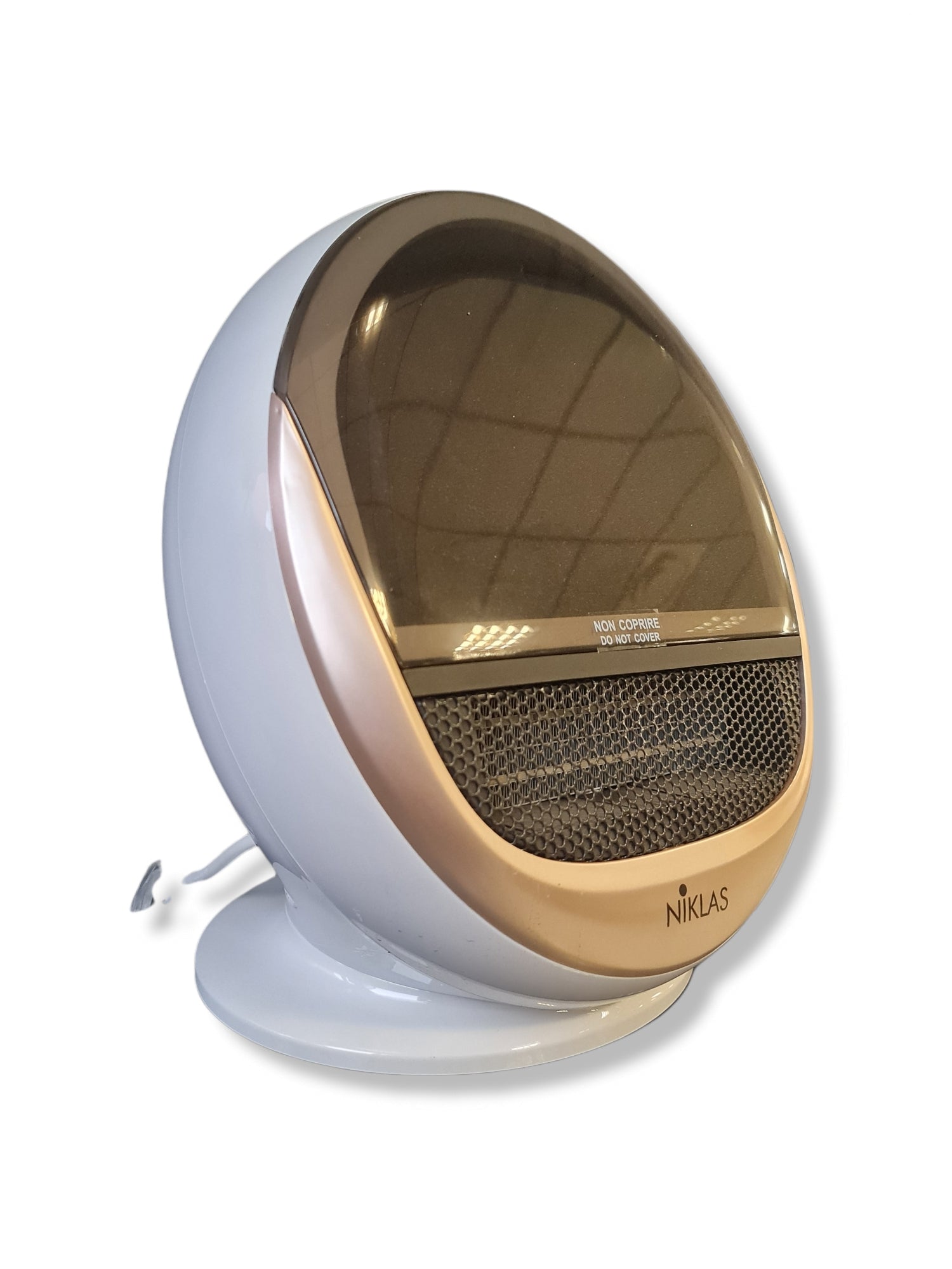 Stufa elettrica caminetto ambiente con effetto fuoco vivo 1500W Parabola Niklas