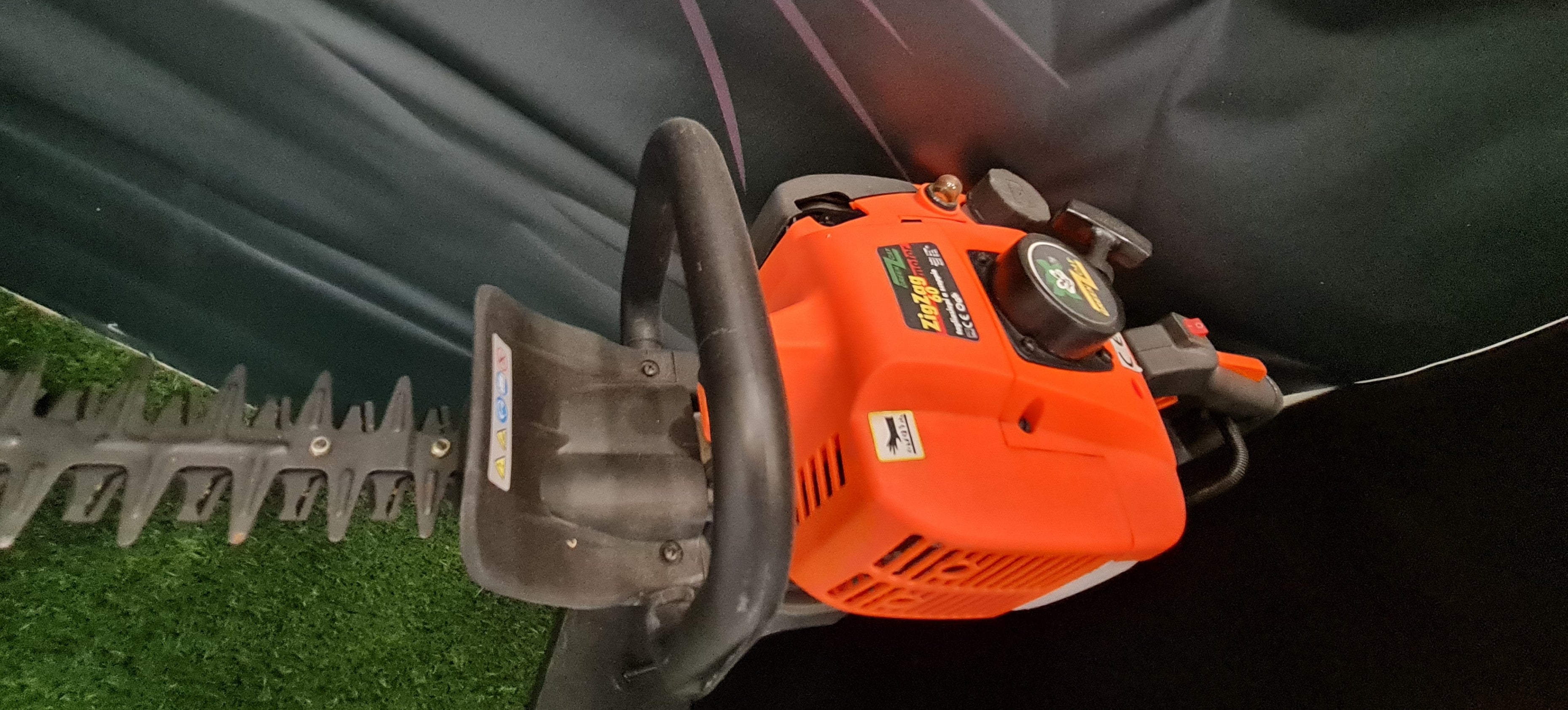 Tagliasiepe a scoppio 23cc 2 tempi lama 45 cm Green Cat Motor 45