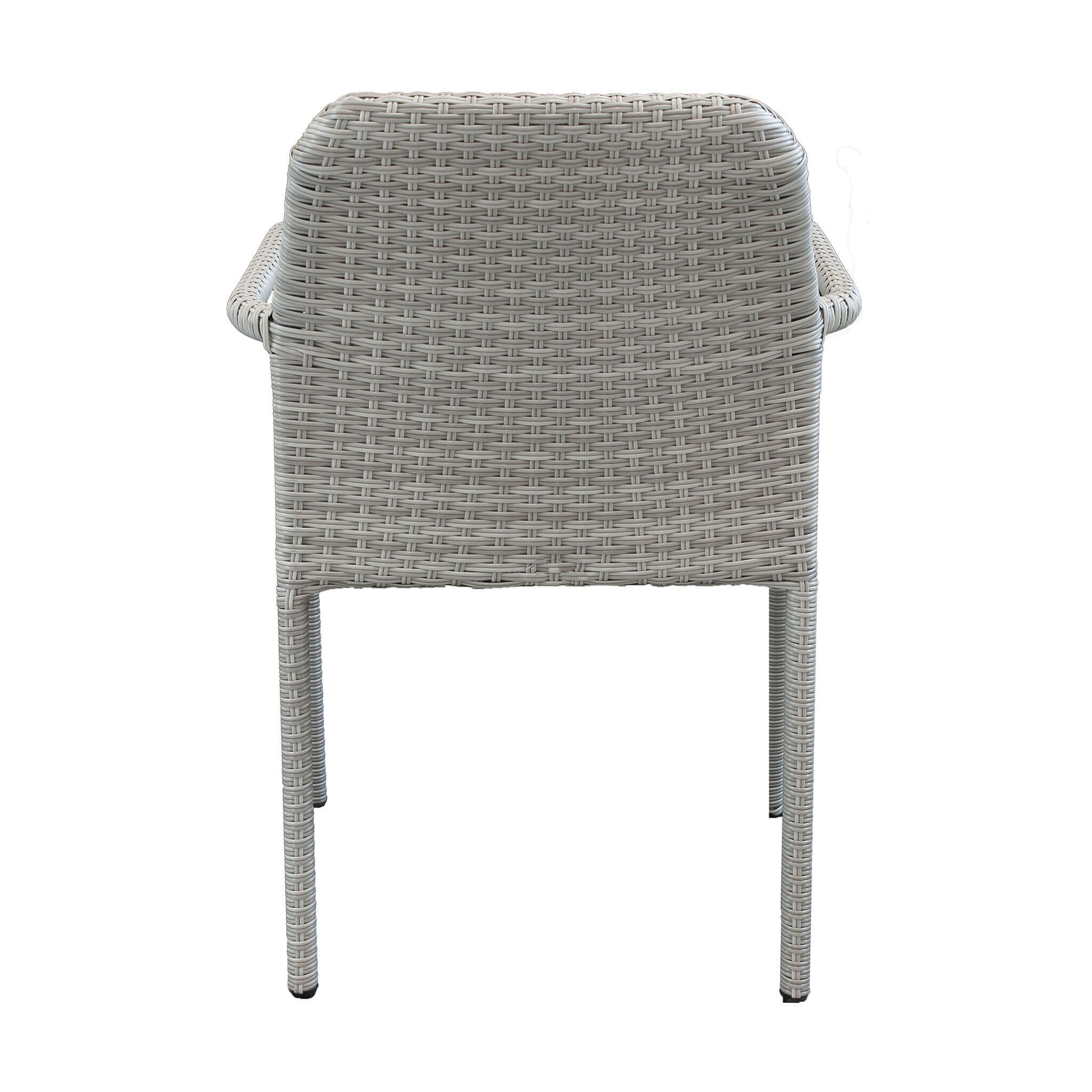 Sedia poltrona impilabile per esterno in wicker PORTO