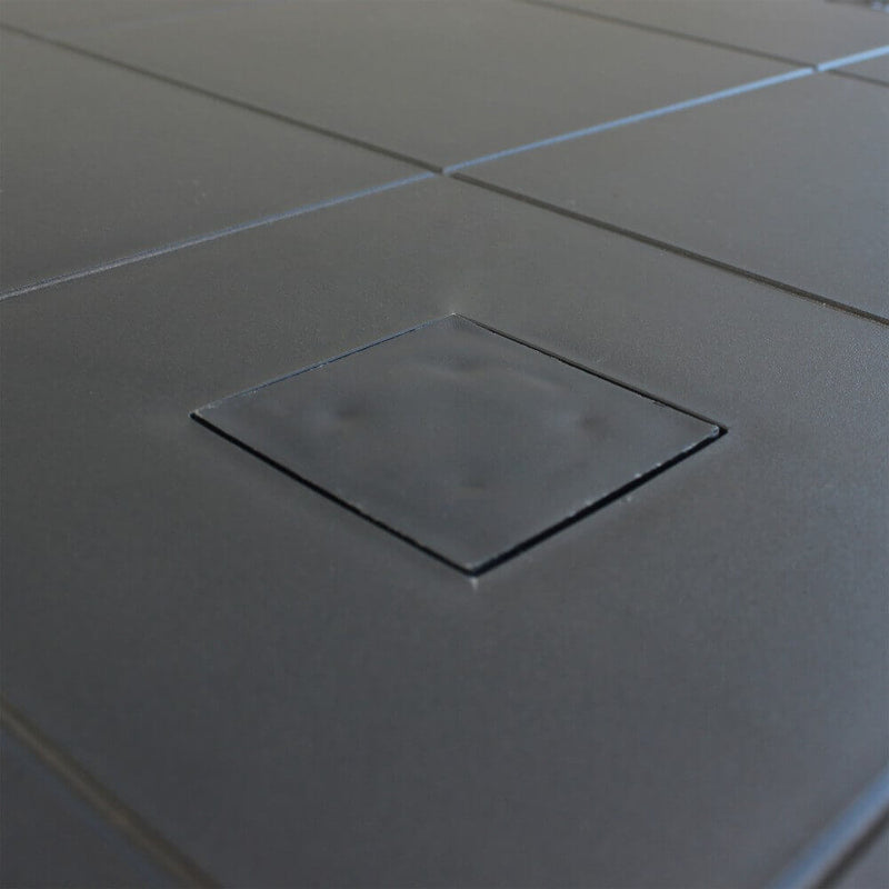 Tavolo In polipropilene stampato per esterno 80x80 cm NASA