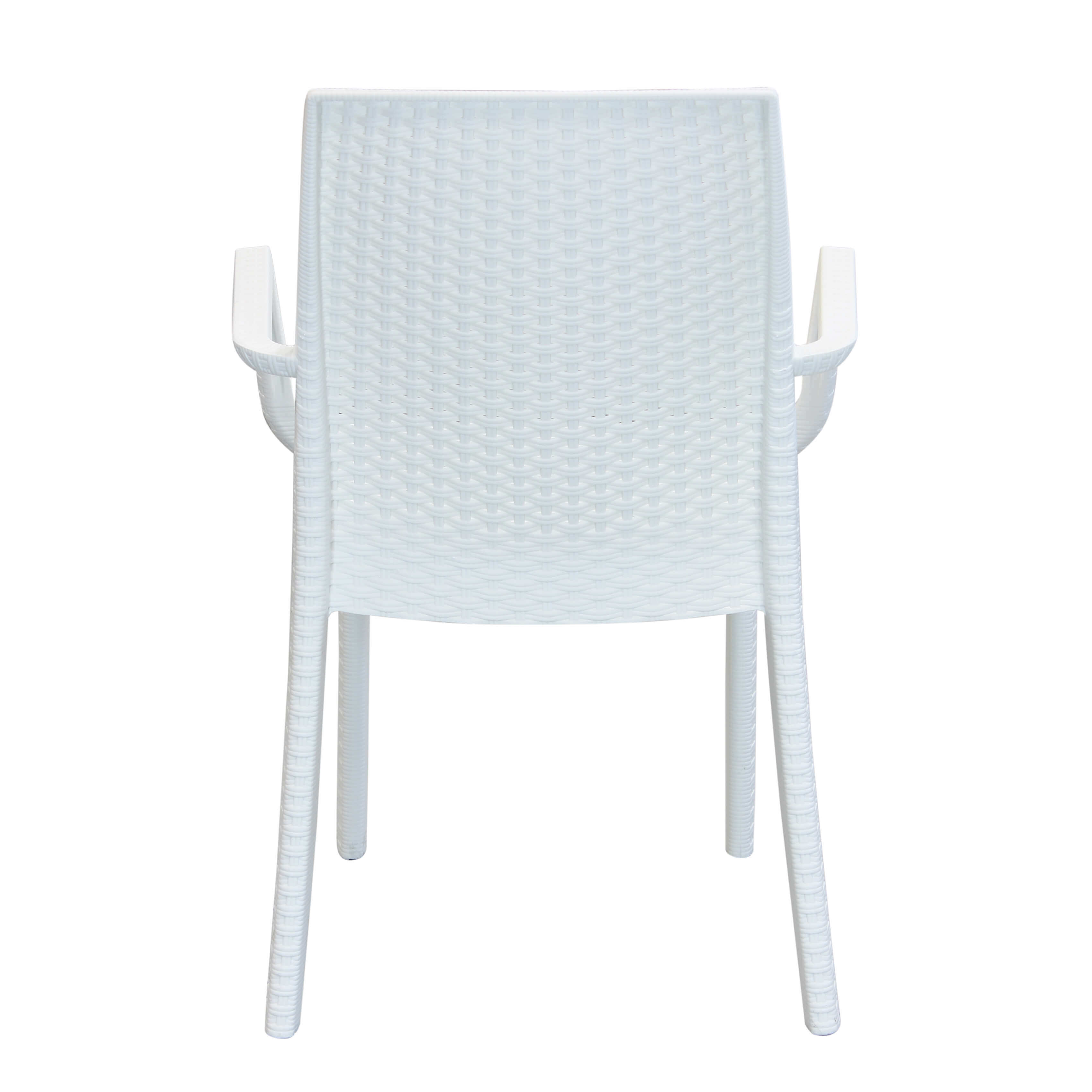 Sedia poltrona in polipropilene per esterno impilabile USA