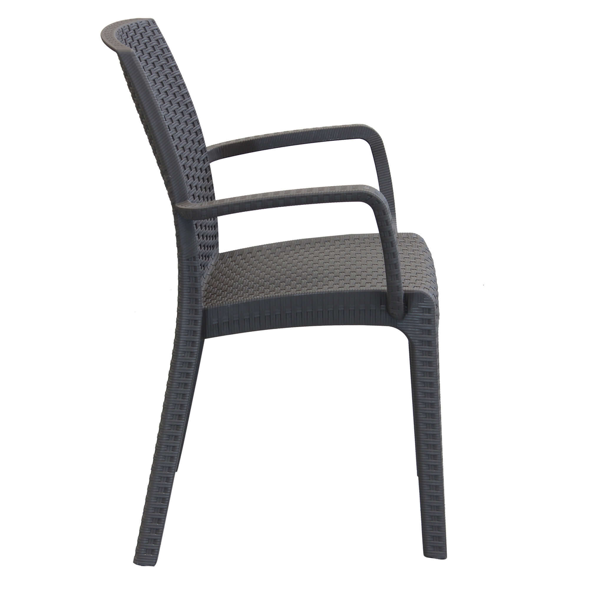 Sedia poltrona in polipropilene per esterno impilabile USA