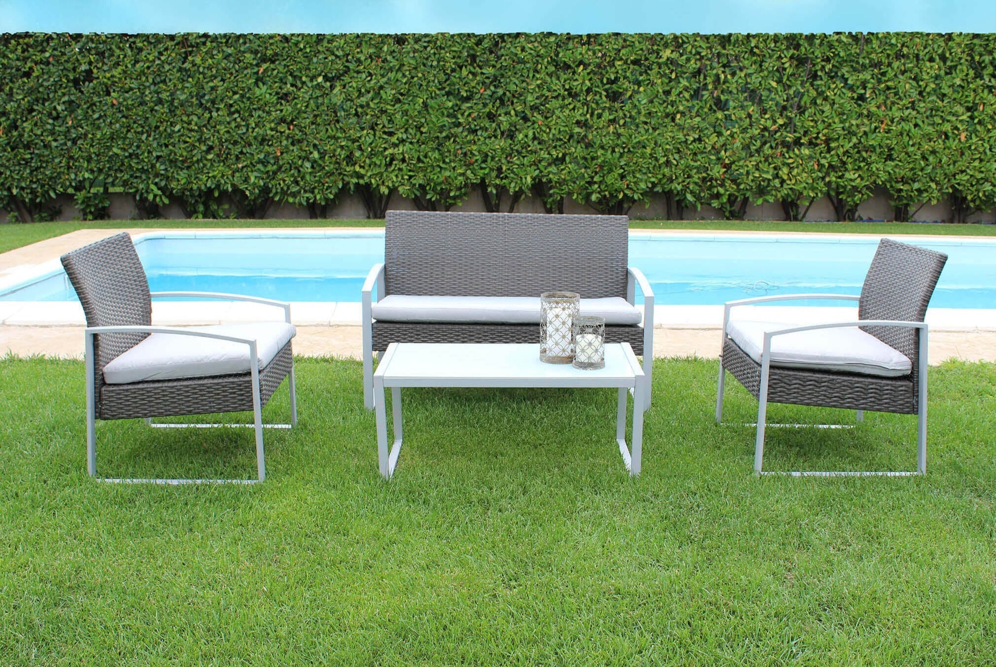 Salotto Smontabile Cameron 2 P C/Uscini