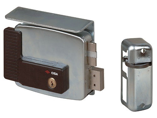 Elettroserratura per serramenti metallici entrata 60 mm con tettuccio protettivo CISA ART. 11761