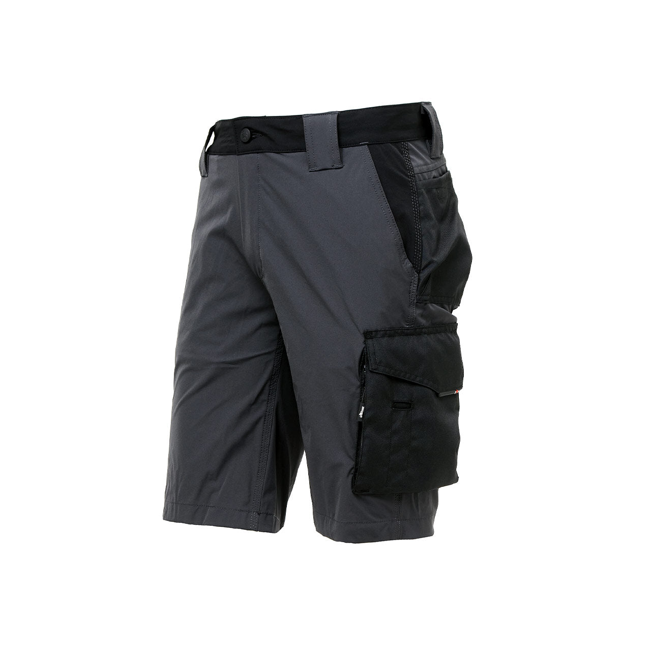 Pantalone da lavoro corto bermuda in tessuto U-4 con tasche Asphalt Grey MERCURY U-Power