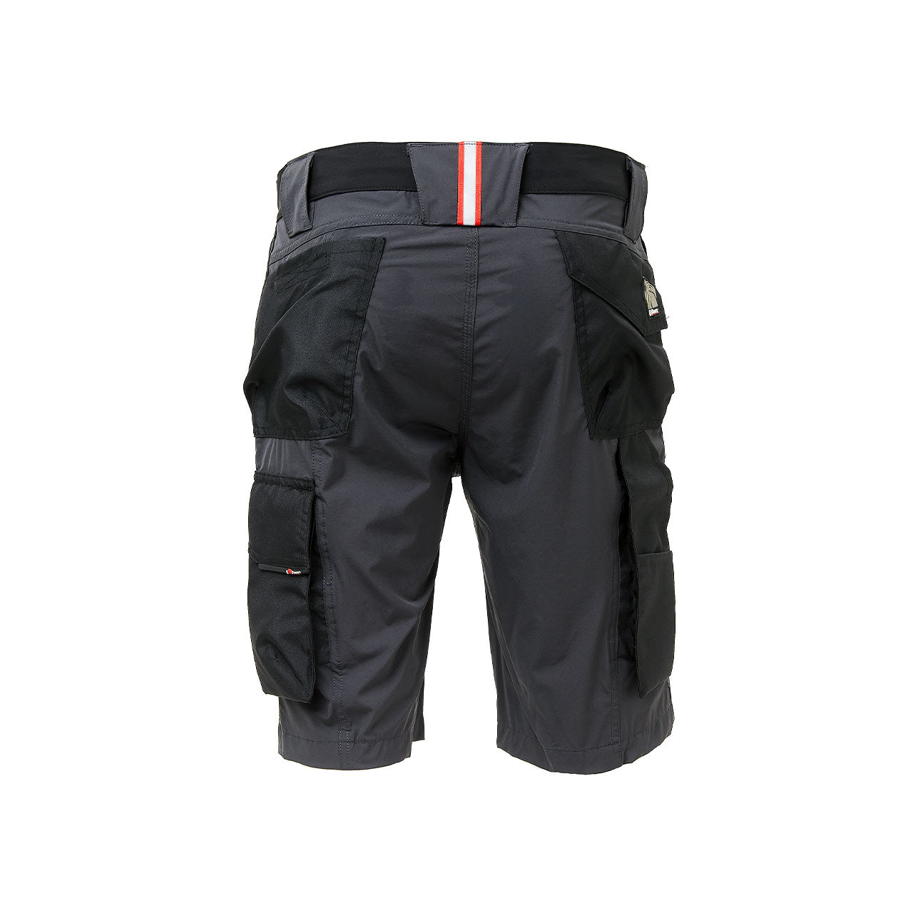 Pantalone da lavoro corto bermuda in tessuto U-4 con tasche Asphalt Grey MERCURY U-Power