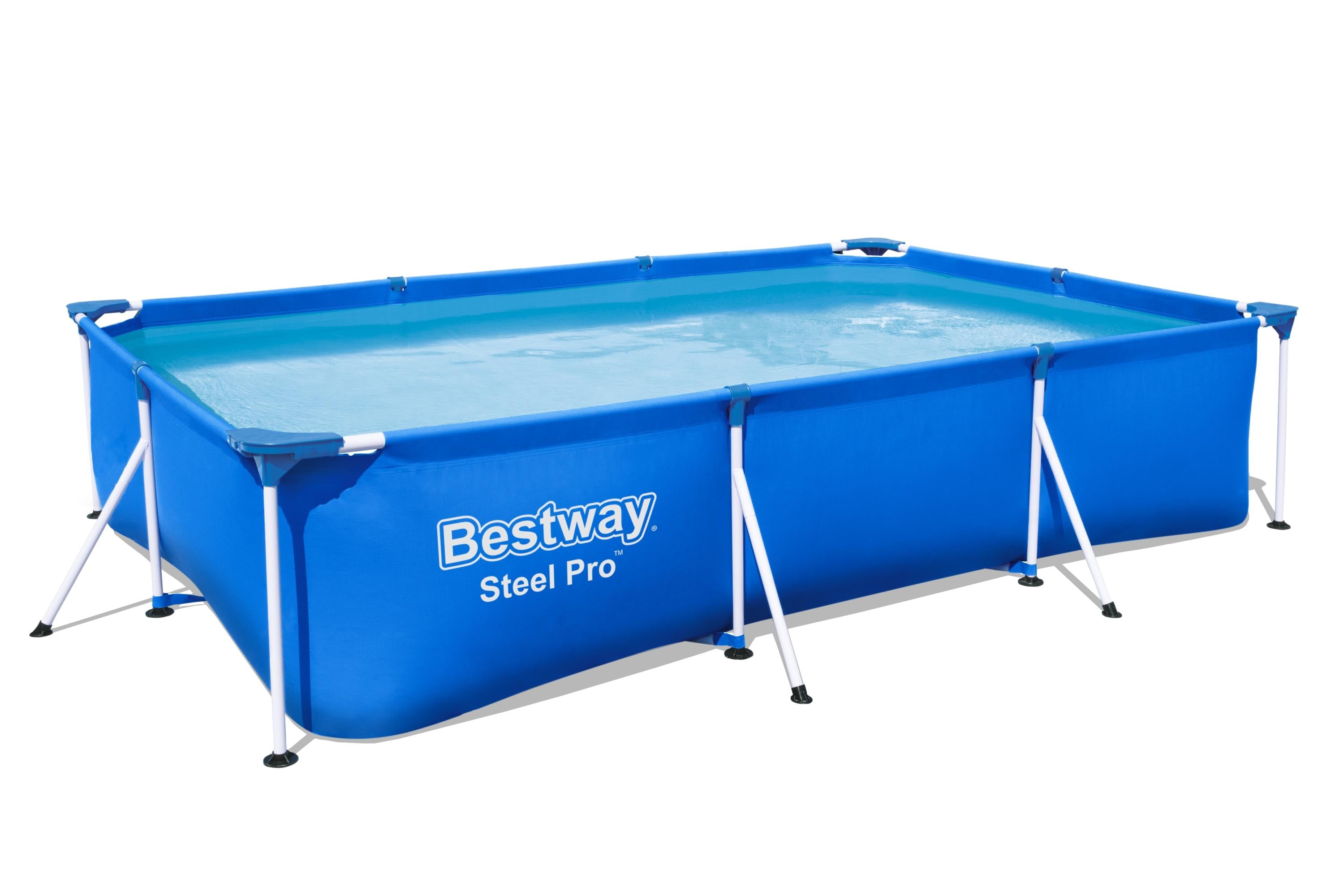 Piscina Rettangolare con struttura Steel Pro Frame 300x201x66 Bestway 56404