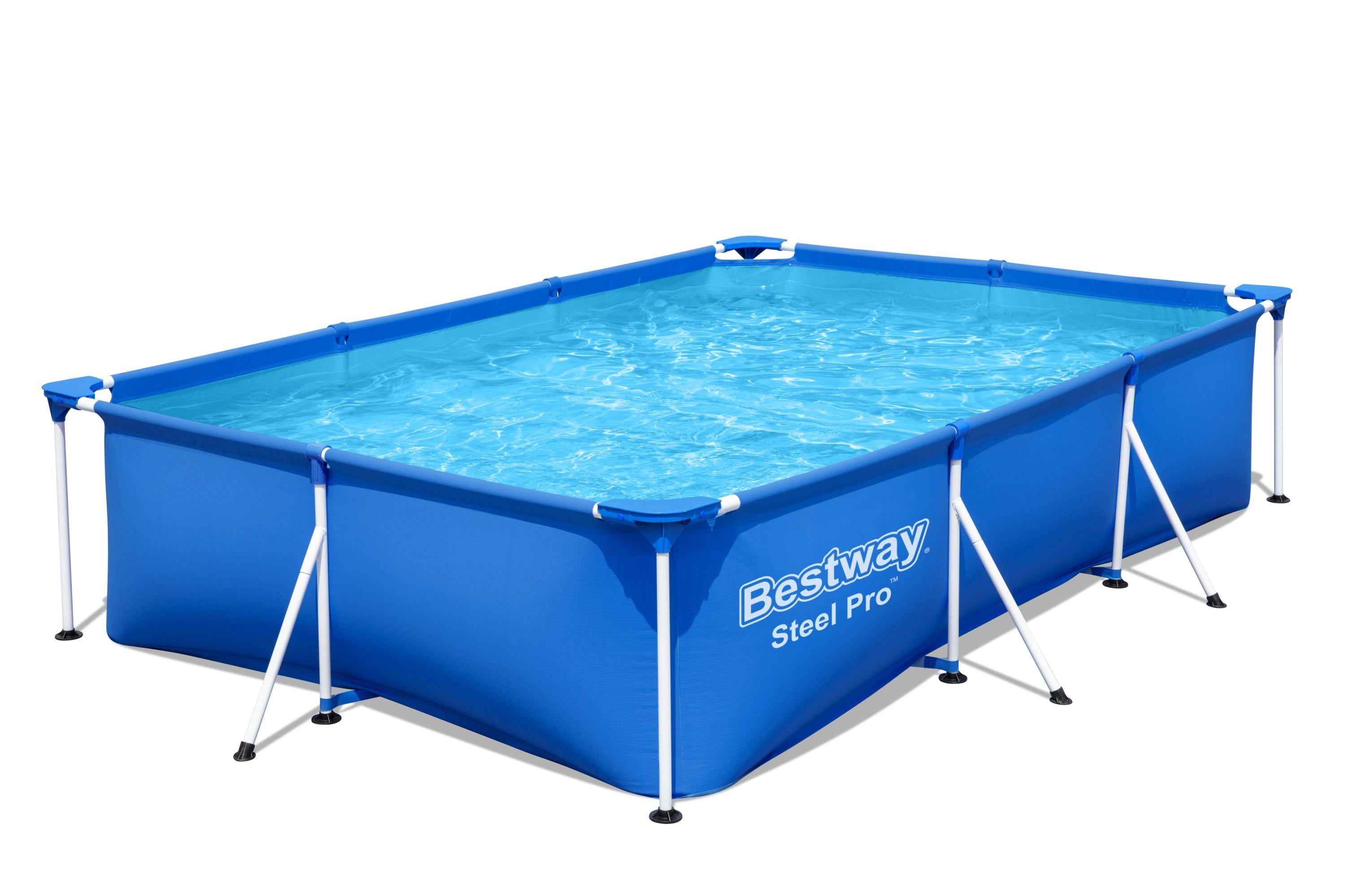 Piscina Rettangolare con struttura Steel Pro Frame 300x201x66 Bestway 56404
