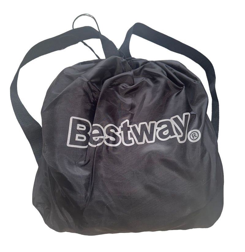 Poltrona gonfiabile massaggiante a 6 modalità da interno e da viaggio con borsa per il trasporto Bestway