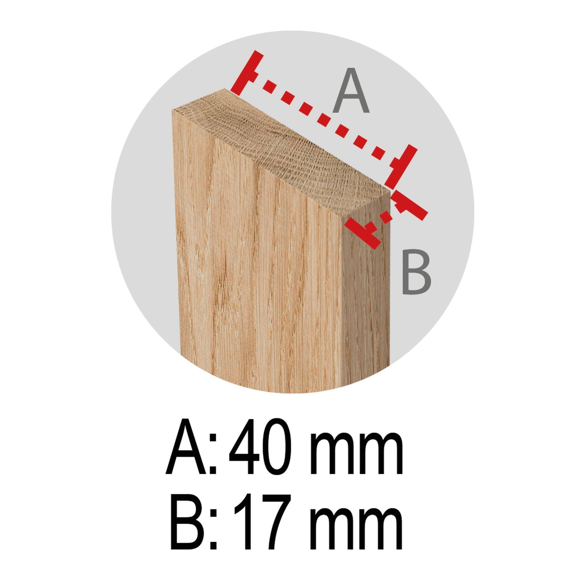 Cavalletto in Legno Standard L75xP75xH75 cm. legno naturale