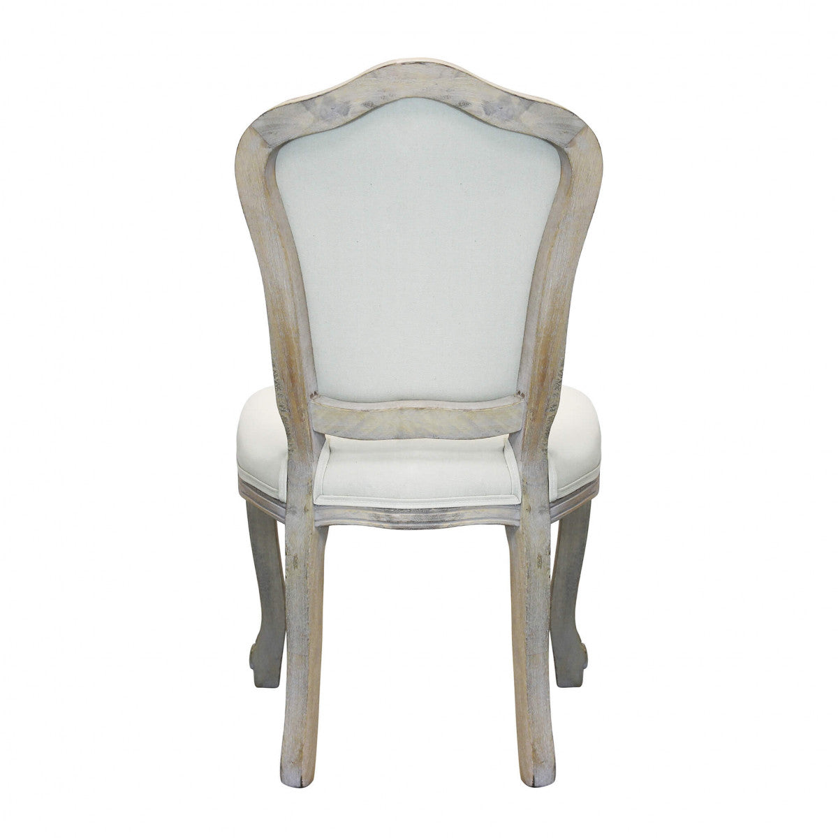 Sedia da interno in legno e tessuto senza braccioli Ancien Régime