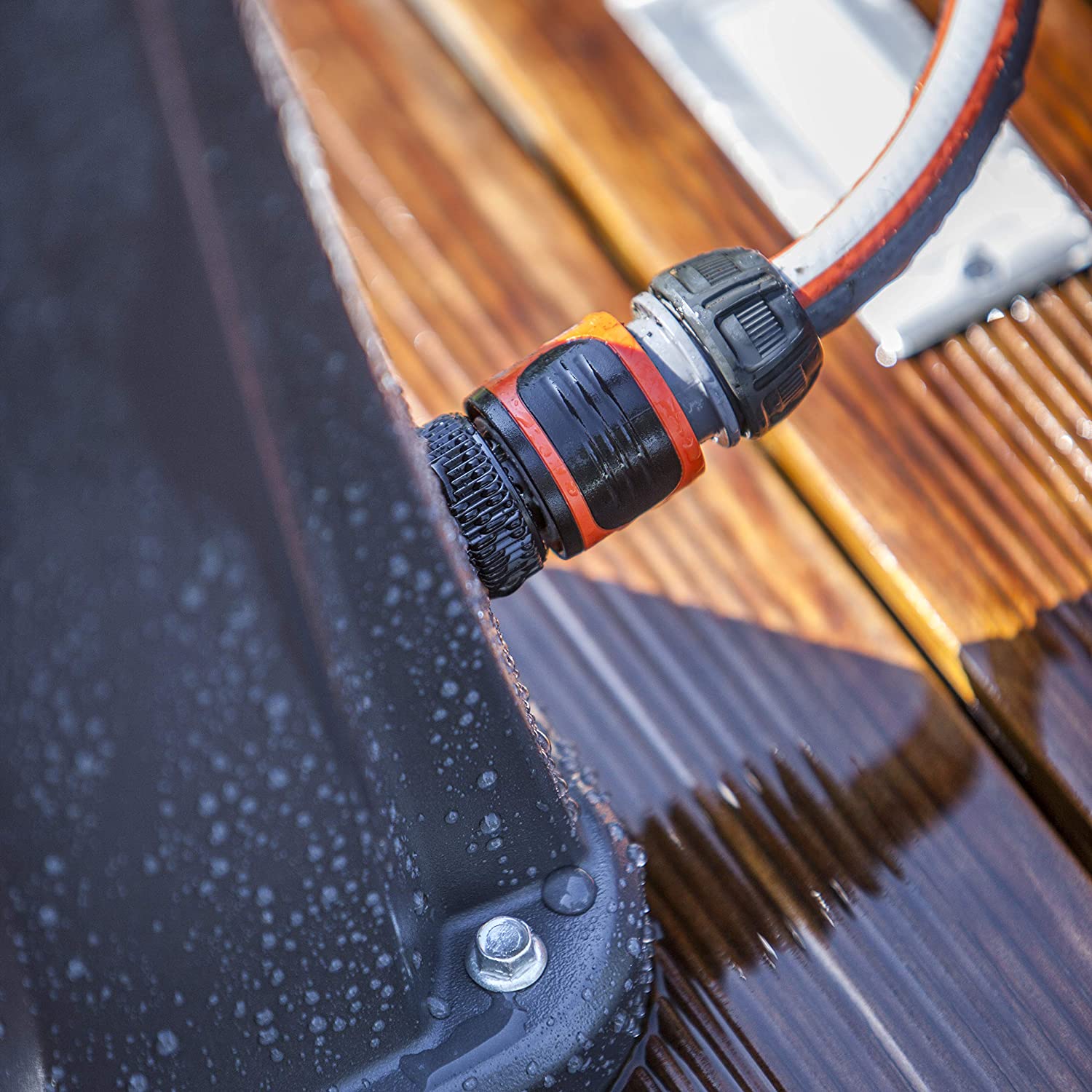 Doccia solare in resina da giardino e piscina con rubinetto lava piedi lt 25 GRE SSR25