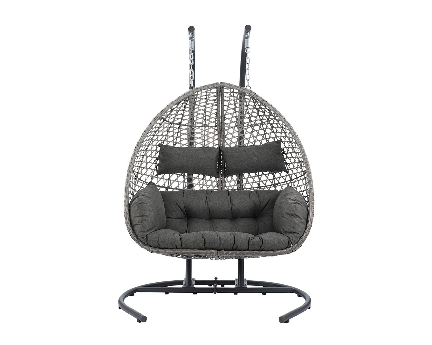 Dondolo poltrona sospesa a due posti da esterno Twin