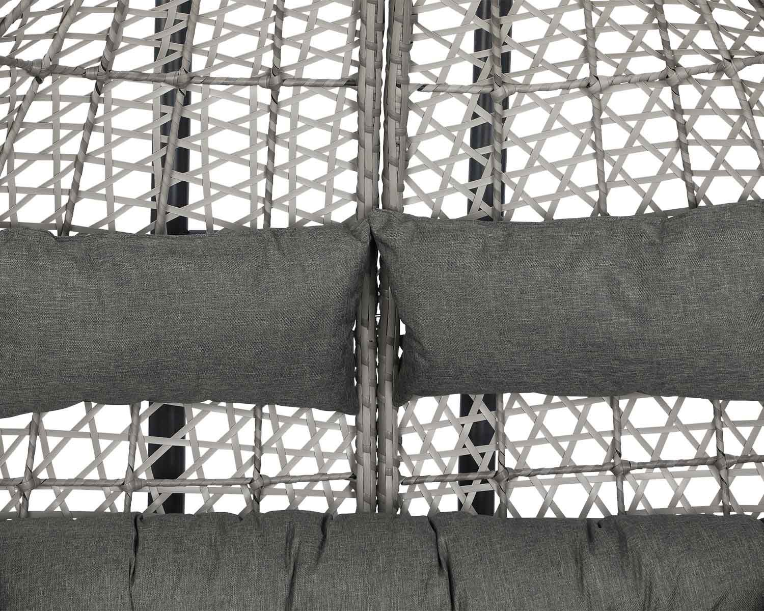 Dondolo poltrona sospesa a due posti da esterno Twin