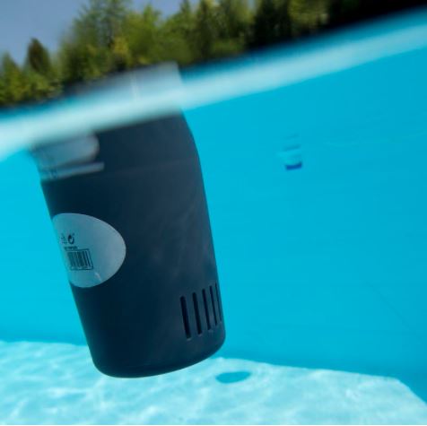 Dosatore dispenser galleggiante per pastiglie cloro 20 gr linea Graphite GRE FDP