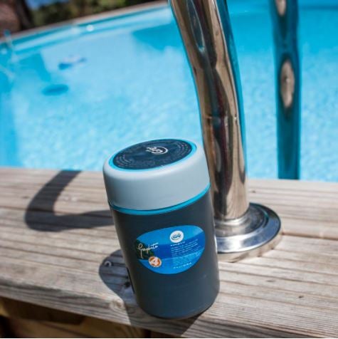 Dosatore dispenser galleggiante per pastiglie cloro 250 gr linea Graphite GRE FDP