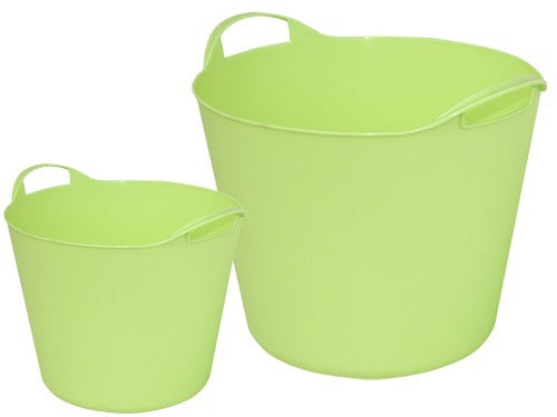 Secchio raccogli tutto flexbag in plastica morbida color verde chiaro Brixo Verdissimo