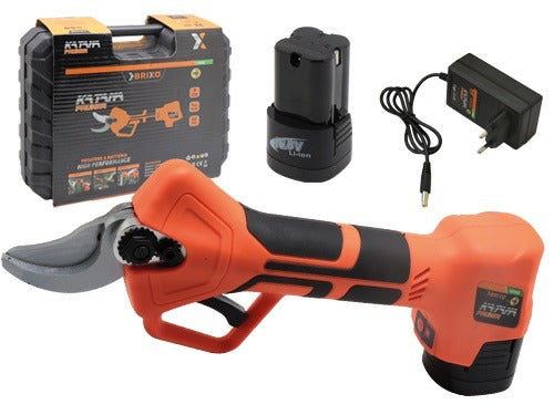 Copia del Forbici potatura elettriche cesoia cordless 2 batterie 16.8V in valigetta Pro Katana Brixo