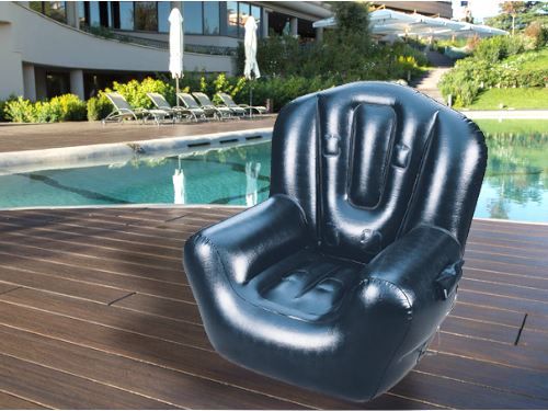 Poltrona gonfiabile massaggiante a 6 modalità da interno e da viaggio con borsa per il trasporto Bestway