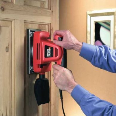 Levigatrice Orbitale 310W mezzo foglio BLACK+DECKER KA274EKA