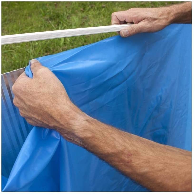 Telo di ricambio Liner BLU per piscine in acciaio rotonde 350 H120 GRE FS PR 350