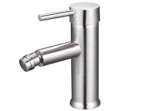 Miscelatore in ottone con impugnatura zincata per Bidet Atlantik