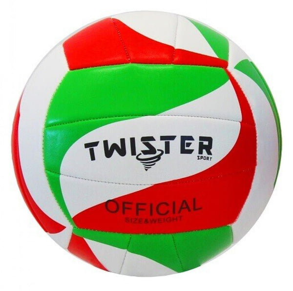 Pallone da pallavolo beach volley Ø21 cm 280 gr in poliuretano Twister's Game