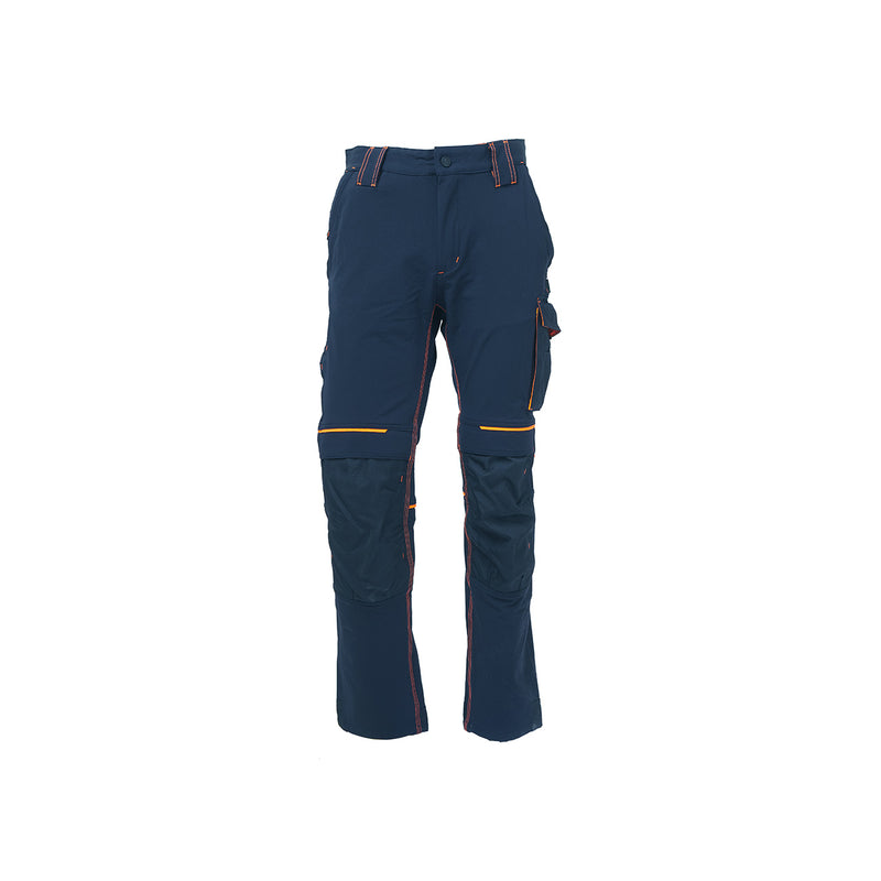 Pantalone da lavoro in tessuto U-4 con tasche Deep Blue ATOM U-Power