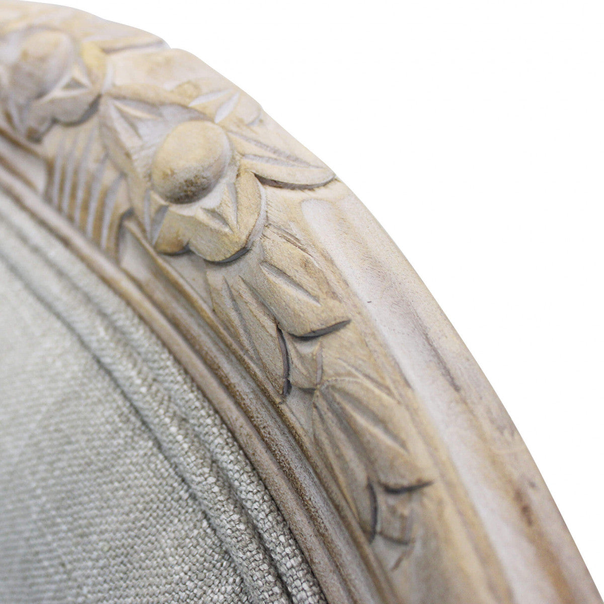 Sedia da interno in legno con seduta e schienale imbottiti French Revolution