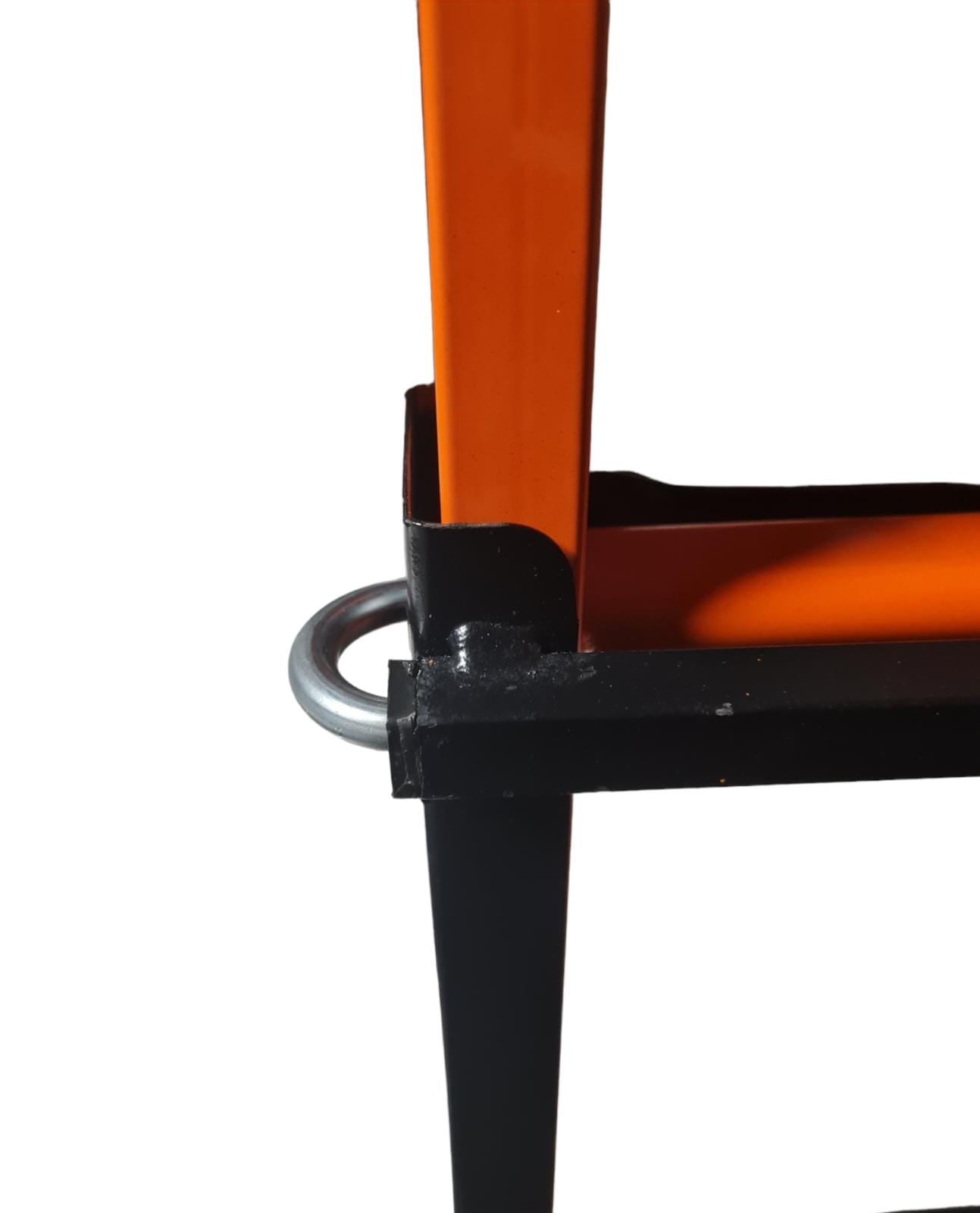 Scala telescopica a cavalletto in acciaio 4+4 gradini H 380 cm Giraffa Brixo