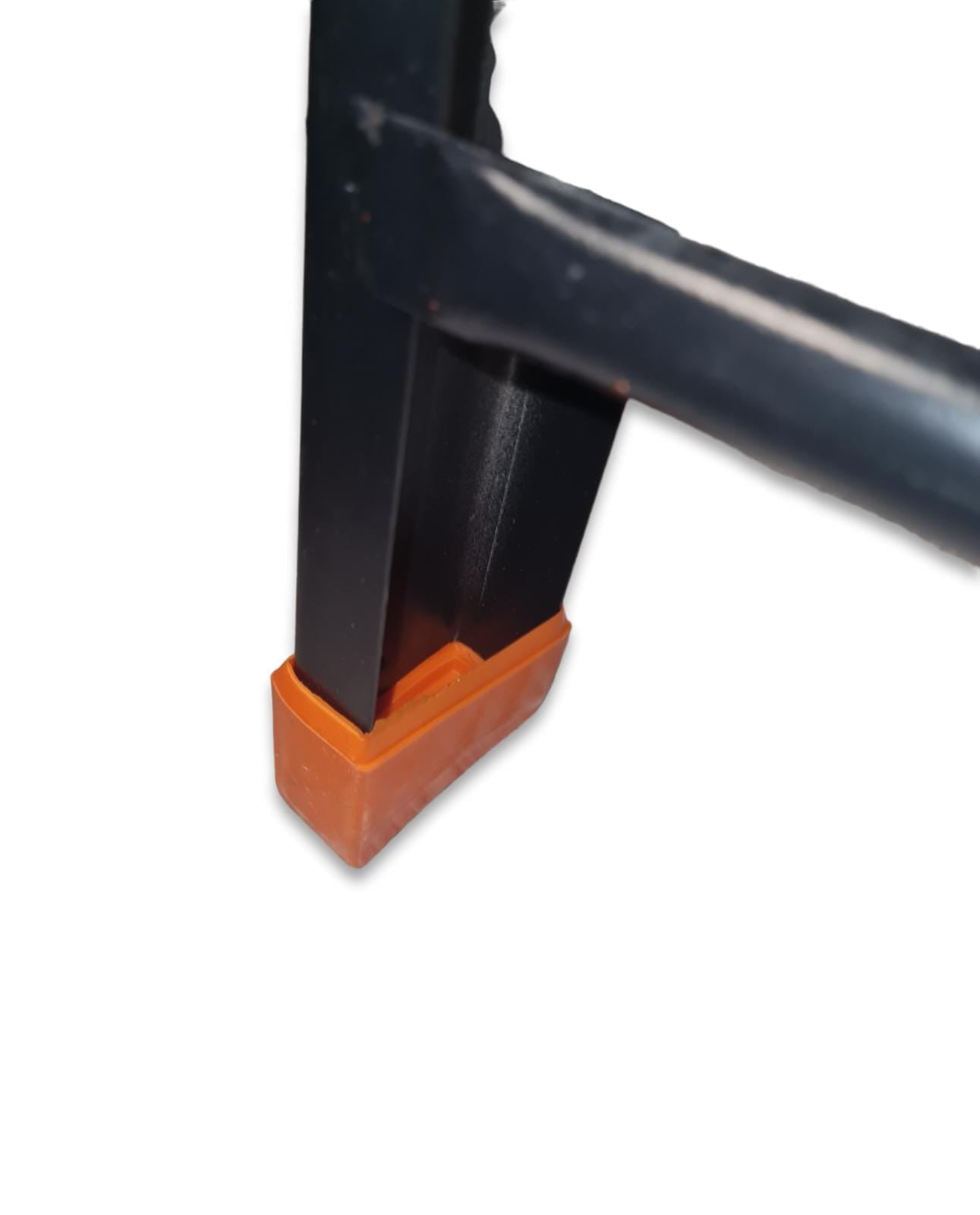 Scala telescopica a cavalletto in acciaio 4+4 gradini H 380 cm Giraffa Brixo