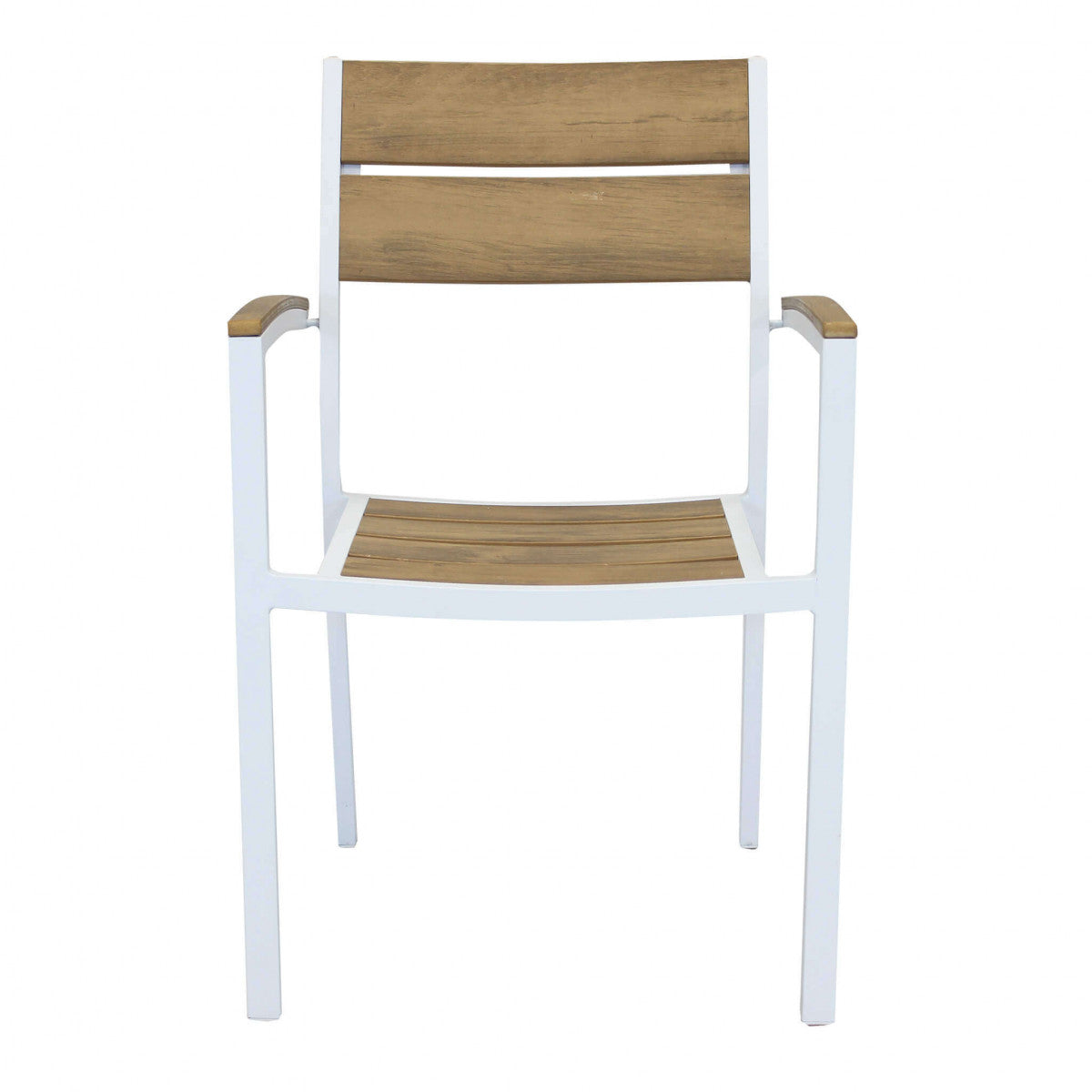 Poltrona sedia in polywood e alluminio ANTARES