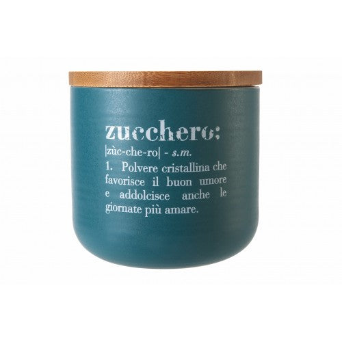 Barattolo zucchero in porcellana 500 ml Victionary